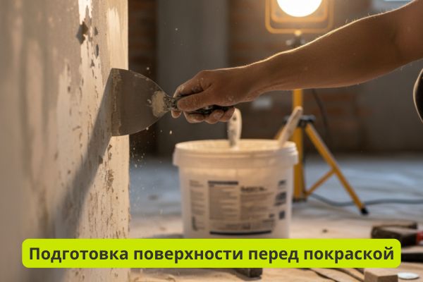 Подготовка поверхности перед покраской фото